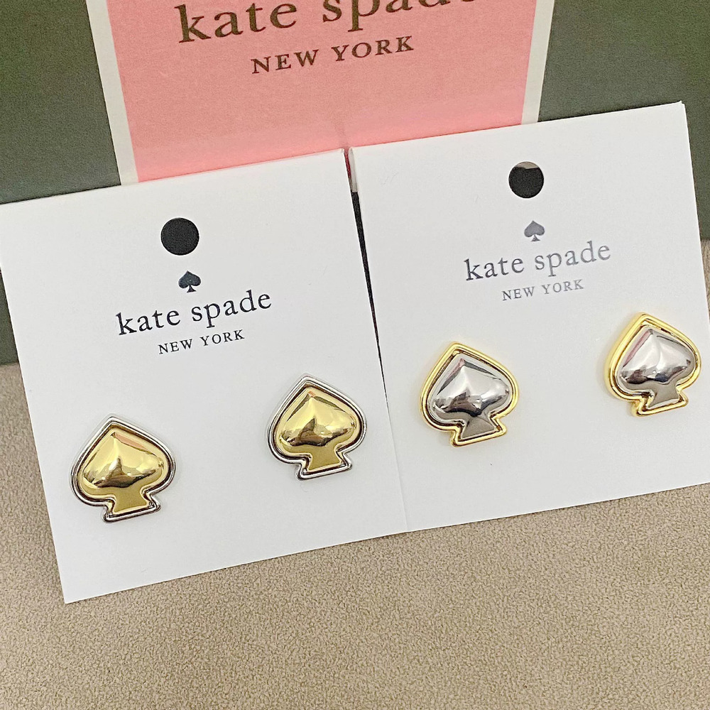 kate spade Heart 3D Stud Earrings